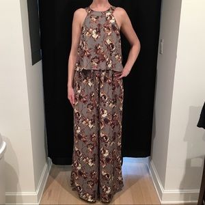 Altar’d State Floral Jumpsuit